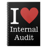 I ❤️ LIEBE NOTIZBLOCK (Vorderseite)