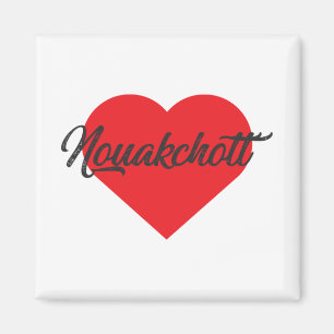 I Liebe Nouakchott - Mauretanien Magnet