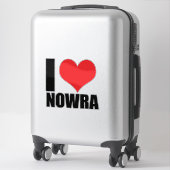 I Liebe Nowra Aufkleber (Koffer)