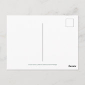 I Liebe Nudeln Postkarte (Rückseite)