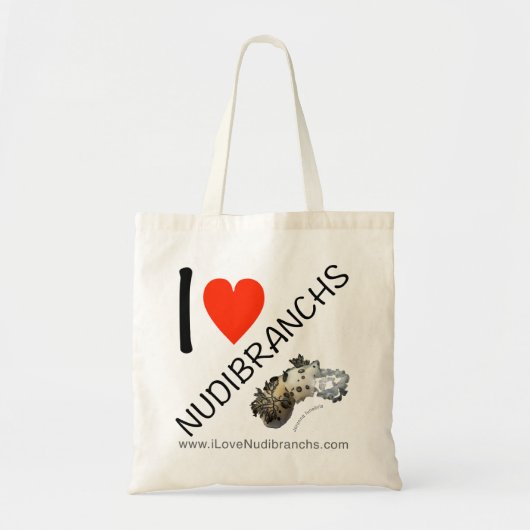 I Liebe Nudibranchs Tasche (Vorne)