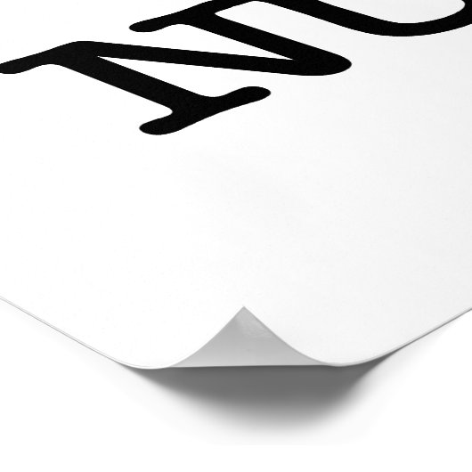 I Liebe Nukes Poster (Ecke)