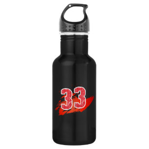 I Liebe Nummer 33 - Trinkflasche