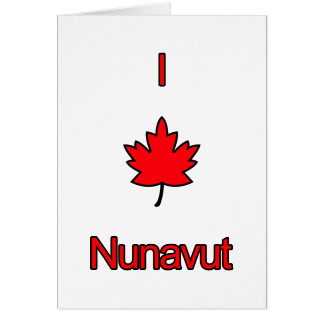 I Liebe Nunavut (Vorne)
