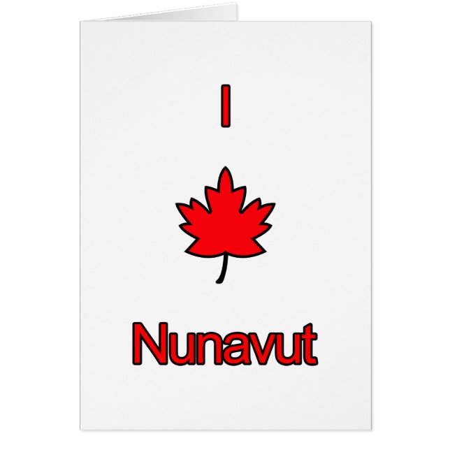 I Liebe Nunavut (Vorne)