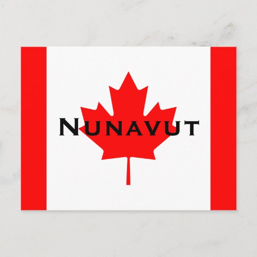 I Liebe Nunavut Postkarte (Vorderseite)