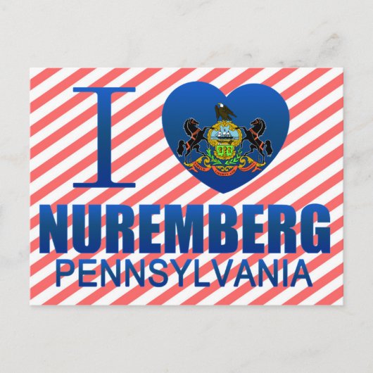 I Liebe Nürnberg, PA Postkarte (Vorderseite)
