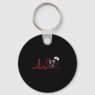 I Liebe Nurse Funny Medical Assistant Beruf Schlüsselanhänger