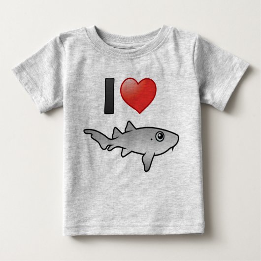 I Liebe Nurse Sharks Baby T-shirt (Vorderseite)