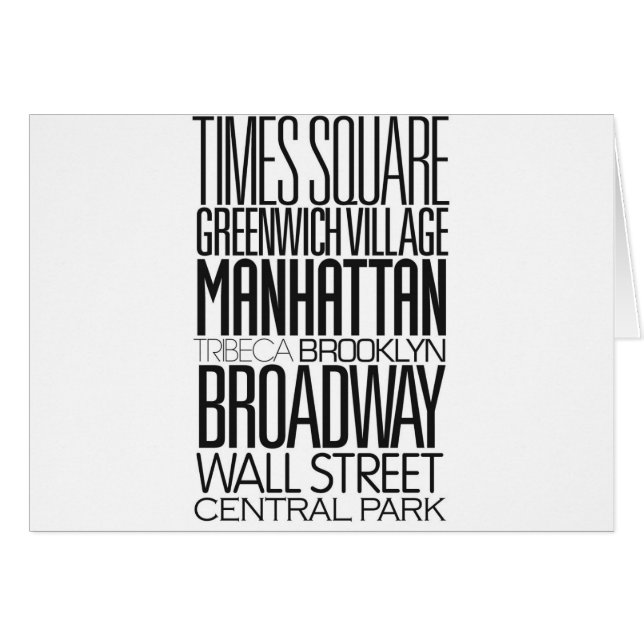 I Liebe NY (Vorderseite (Horizontal))