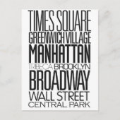 I Liebe NY Postkarte (Vorderseite)