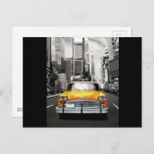 I Liebe NYC - New York Taxi Postkarte (Vorne/Hinten)