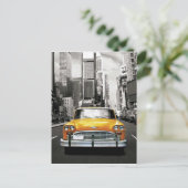 I Liebe NYC - New York Taxi Postkarte (Stehend Vorderseite)