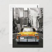 I Liebe NYC - New York Taxi Postkarte (Vorne/Hinten)