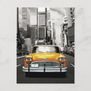 I Liebe NYC - New York Taxi Postkarte