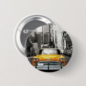 I Liebe NYC - New- Yorktaxi Button (Vorne & Hinten)