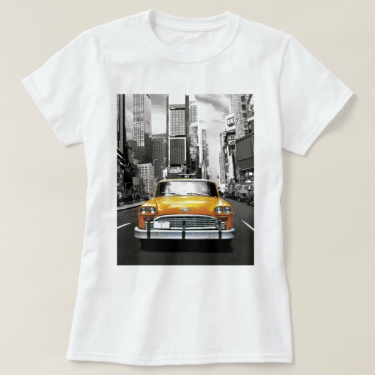 I Liebe NYC - New- Yorktaxi T-Shirt (Design vorne)