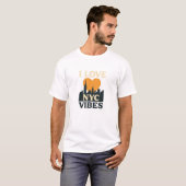 I Liebe NYC Vibes T-Shirt (Vorne ganz)