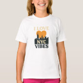 I Liebe NYC Vibes T-Shirt (Vorderseite)