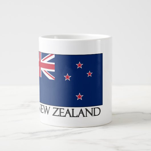 I Liebe NZ Jumbo Tasse (Vorderseite)