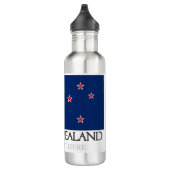 I Liebe NZ Wasserflasche Edelstahlflasche (Rechts)