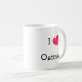 I Liebe Oatmehl Kaffeetasse (VorderseiteRechts)