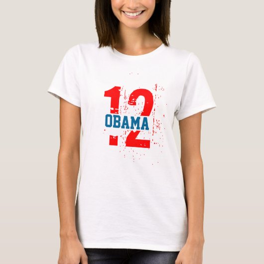 I Liebe Obama 2012 T-Shirt (Vorderseite)