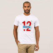 I Liebe Obama 2012 T-Shirt (Vorne ganz)