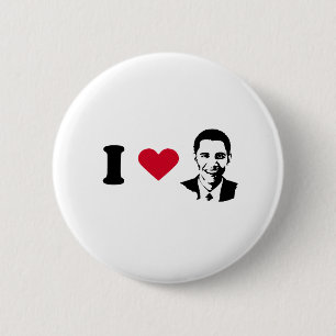 I Liebe Obama Button