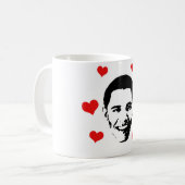 I Liebe Obama Kaffeetasse (Vorderseite Links)