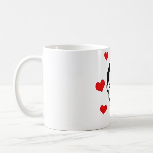 I Liebe Obama Kaffeetasse (Links)