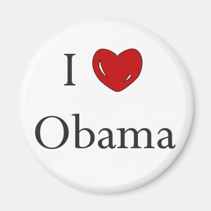 I Liebe Obama Magnet
