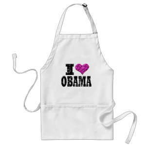 I Liebe Obama Schürze