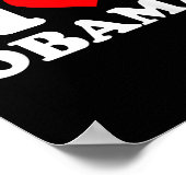I Liebe Obama T Shirt I Heart Obama T-Shirt_1 Poster (Ecke)