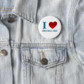 I Liebe Obamacare Button (Beispiel)