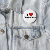 I Liebe Obamacare Button (Beispiel)