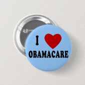 I LIEBE OBAMACARE T - Shirts, Hoodies, Tassen Button (Vorne & Hinten)