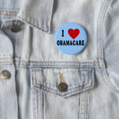 I LIEBE OBAMACARE T - Shirts, Hoodies, Tassen Button (Beispiel)