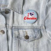 I Liebe Oberlin, Ohio Button (Beispiel)