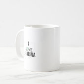 I Liebe Ocarina Kaffeetasse (Vorderseite Links)