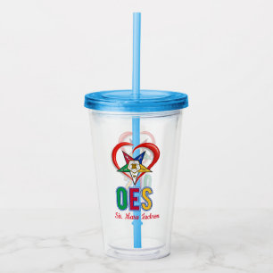 I Liebe OES Acryltrinkbecher