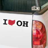 I Liebe Ohio Autoaufkleber (Auf Lkw)