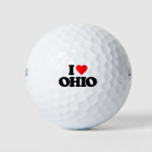 I LIEBE OHIO GOLFBALL (Vorderseite)