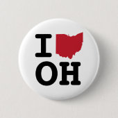 I Liebe-Ohio-Knopf Button (Vorderseite)