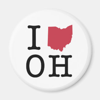 I Liebe Ohio Magnet