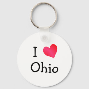 I Liebe Ohio Schlüsselanhänger