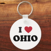 I Liebe Ohio Schlüsselanhänger (Vorderseite)