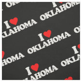 I LIEBE OKLAHOMA STOFF (Muster)