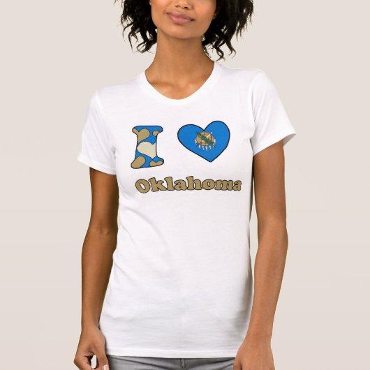 I Liebe Oklahoma T-Shirt (Vorderseite)