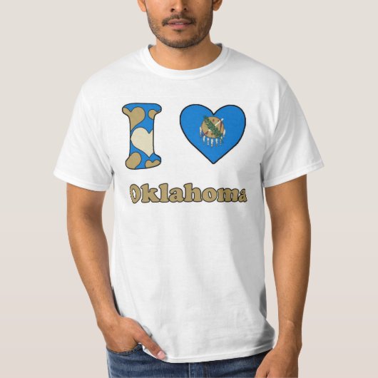 I Liebe Oklahoma T-Shirt (Vorderseite)